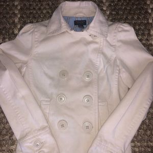 Winter White Peacoat